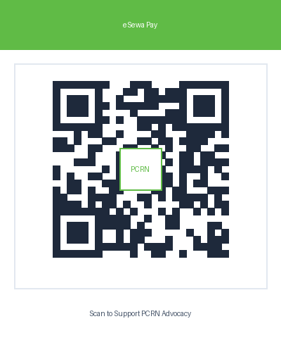 PCRN eSewa Donation QR Code